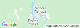 Pechora map